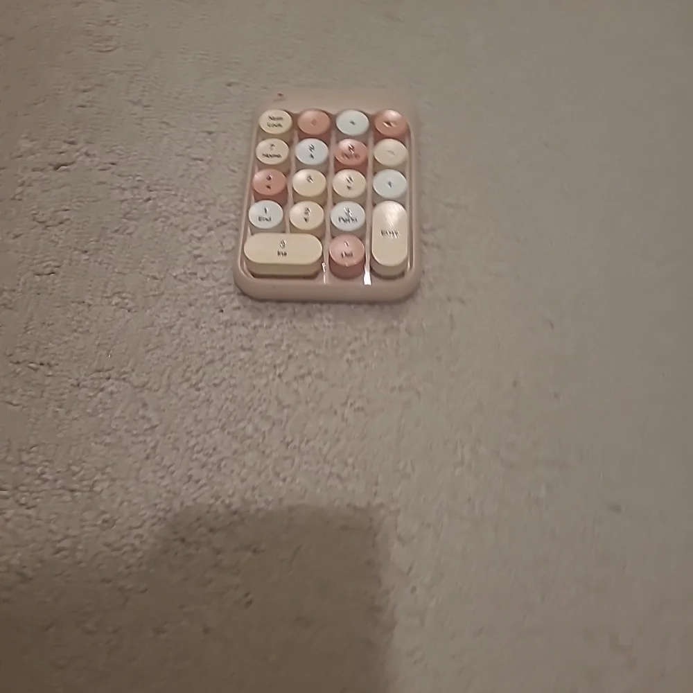 MOFII X910 Wireless Keyboard Tested And Works! Pink